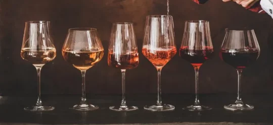 borospoharak, bor, üveg