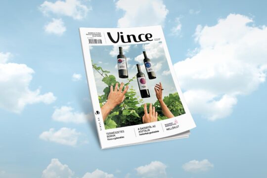 Vince Magazin augusztusi címlapja