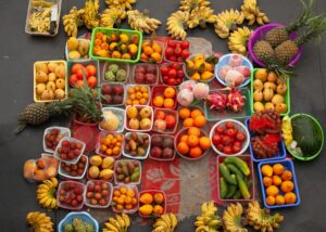 gyümölcs, zöldség